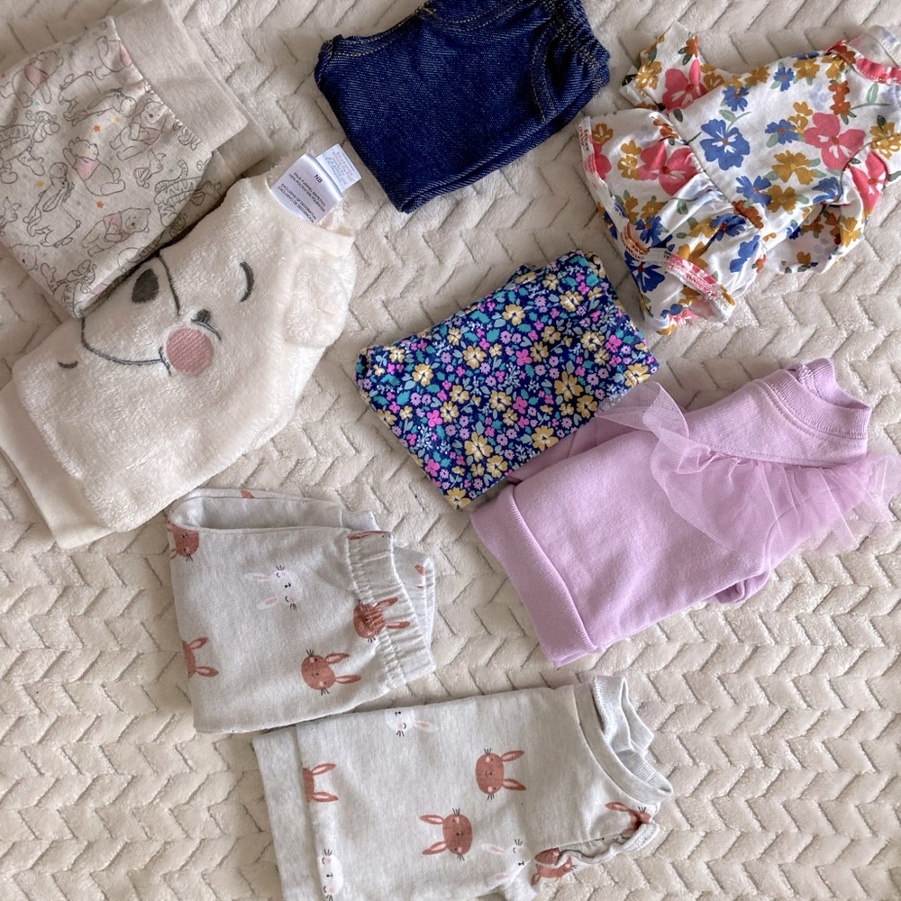 Bundle of Newborn BabyGirl Outfits